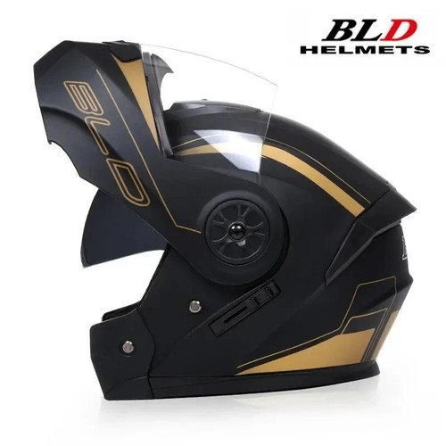 Flip motorcycle helmet - up,