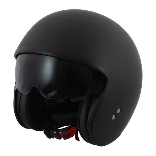 Stealth open face - open, motorcycle