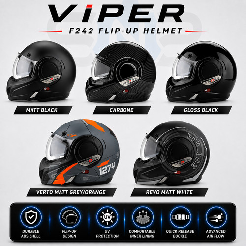 Viper f242 reverse flip - reverse, up